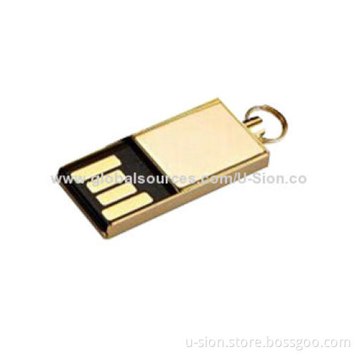 Mini USB Flash Drives, Plug-and-play Function, 128MB to 64GB Memory Capacity, 5-year Warranty